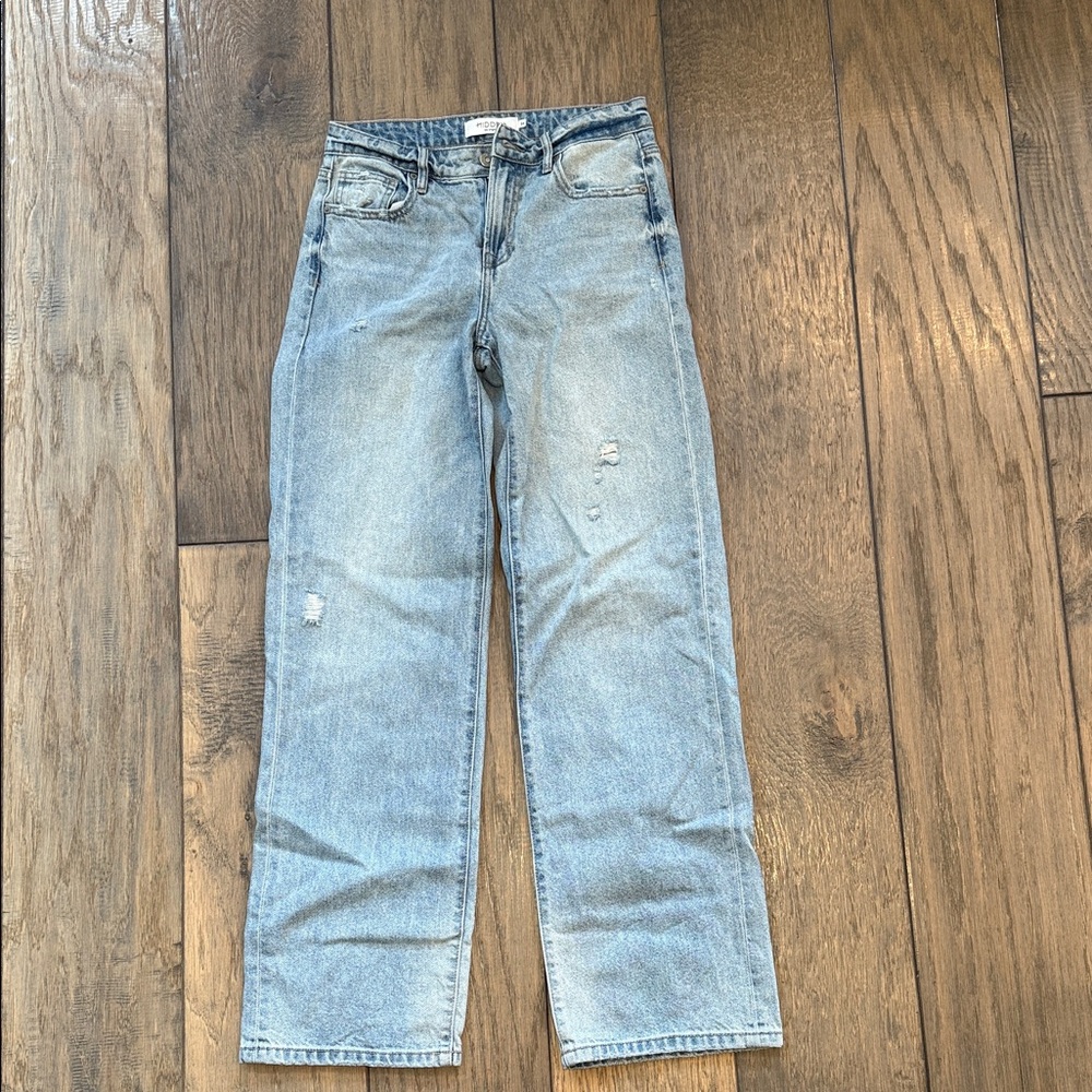 High Rise Light Blue Jeans